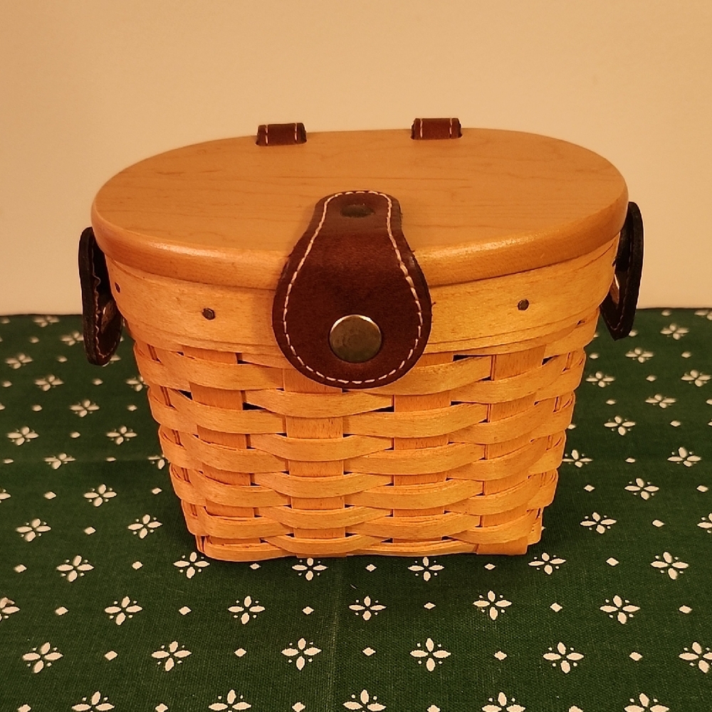 Longaberger Country Estates Small Saddlebrook Basket New In Box